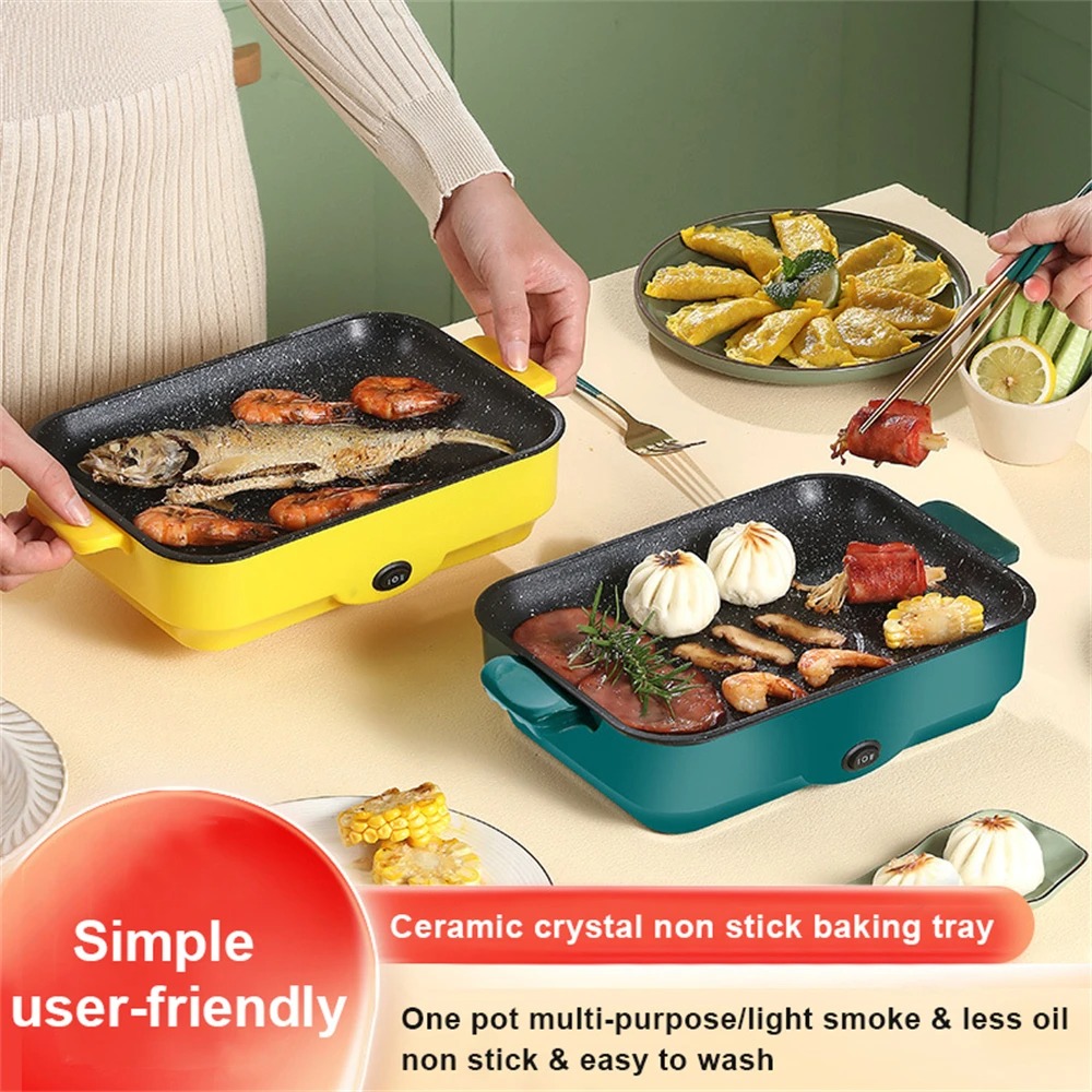 Kitchen Baking Tray Organiser - Parrilla eléctrica multifuncional para barbacoa, Mini