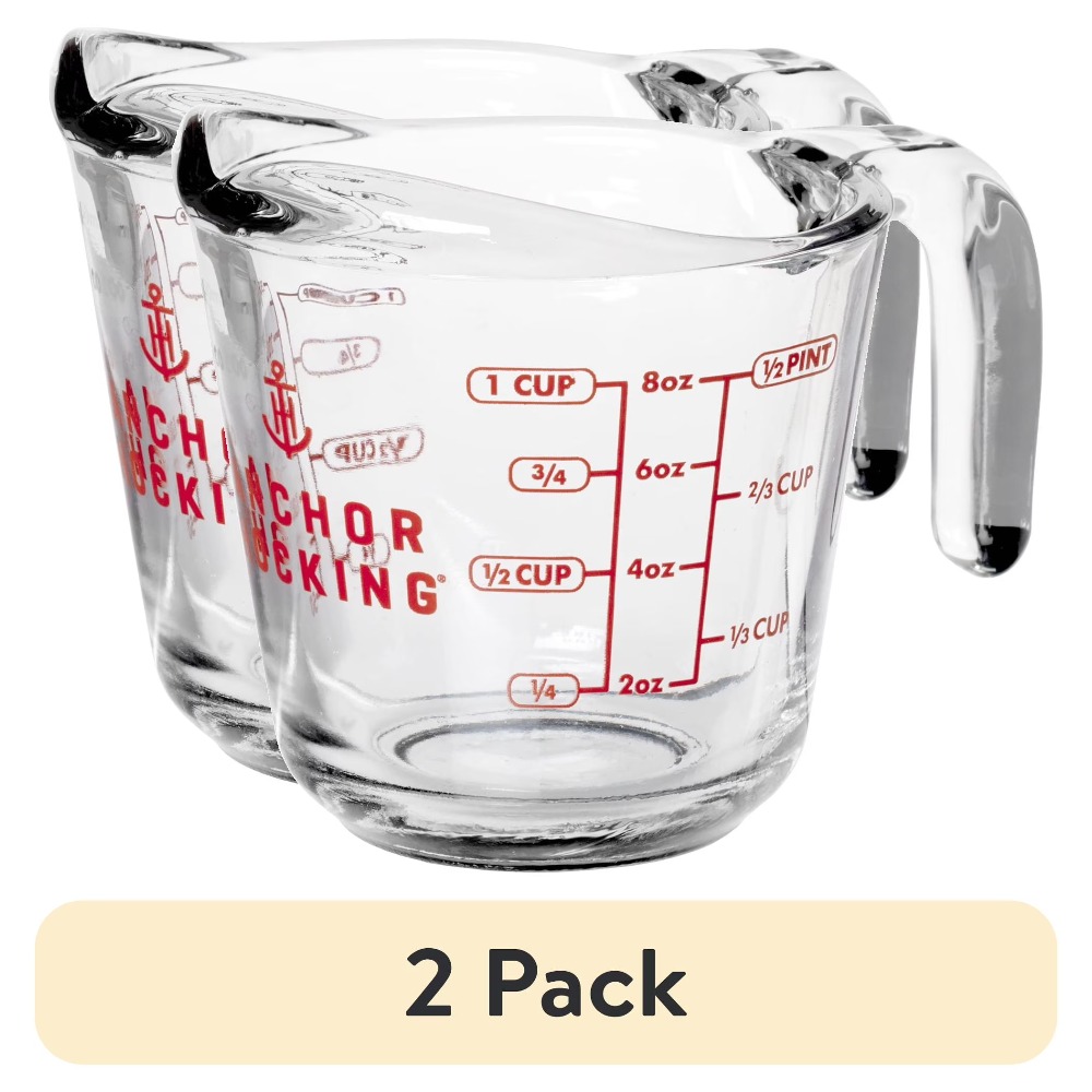 Kitchen Baking - Juego de 2 tazas medidoras de