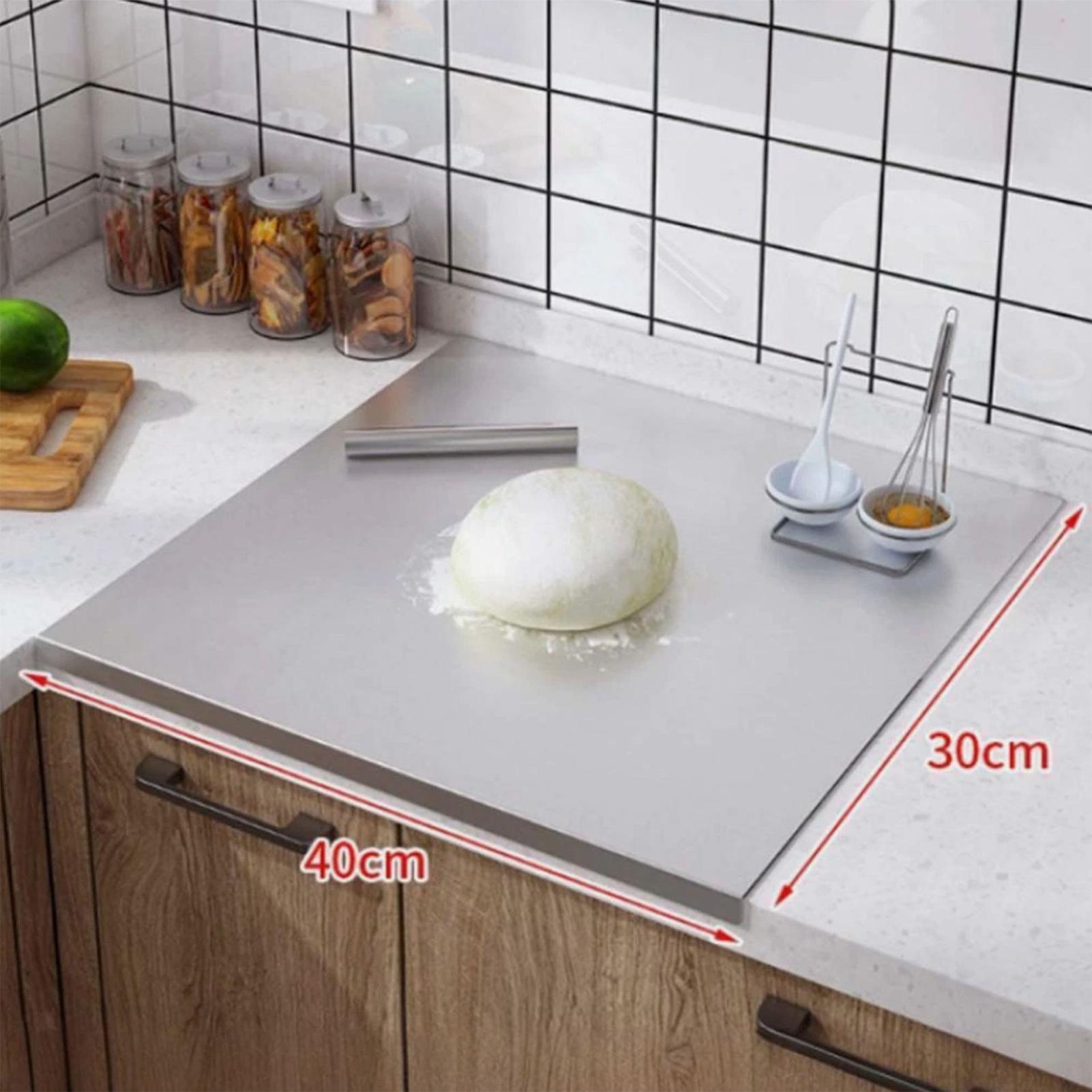 Kitchen Baking - Tabla de Cortar de Acero Inoxidable