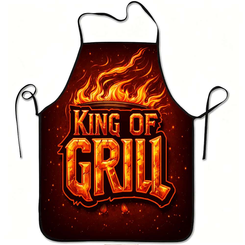 Kitchen Baking Area Ideas - 1 delantal Bbq King, delantal con