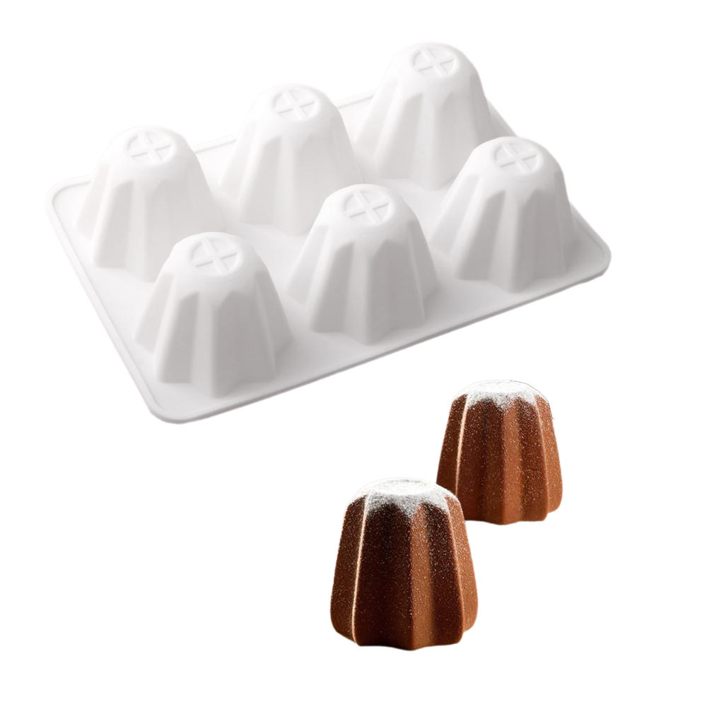 Kitchen Baking Corner - Molde de silicona para pastel con
