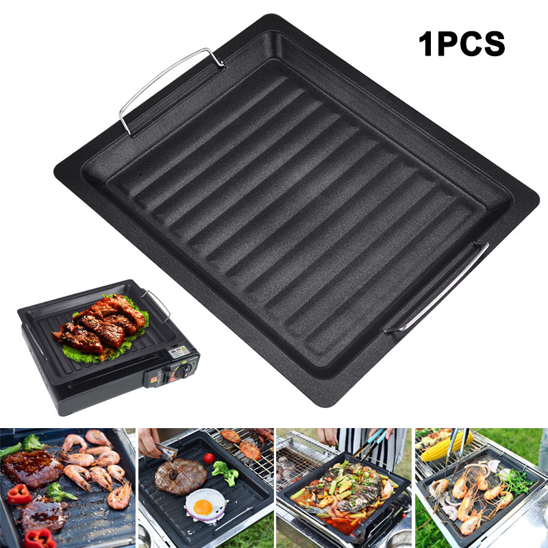 Kitchen Baking Tray Organiser - Sartén cuadrada gruesa para exteriores con
