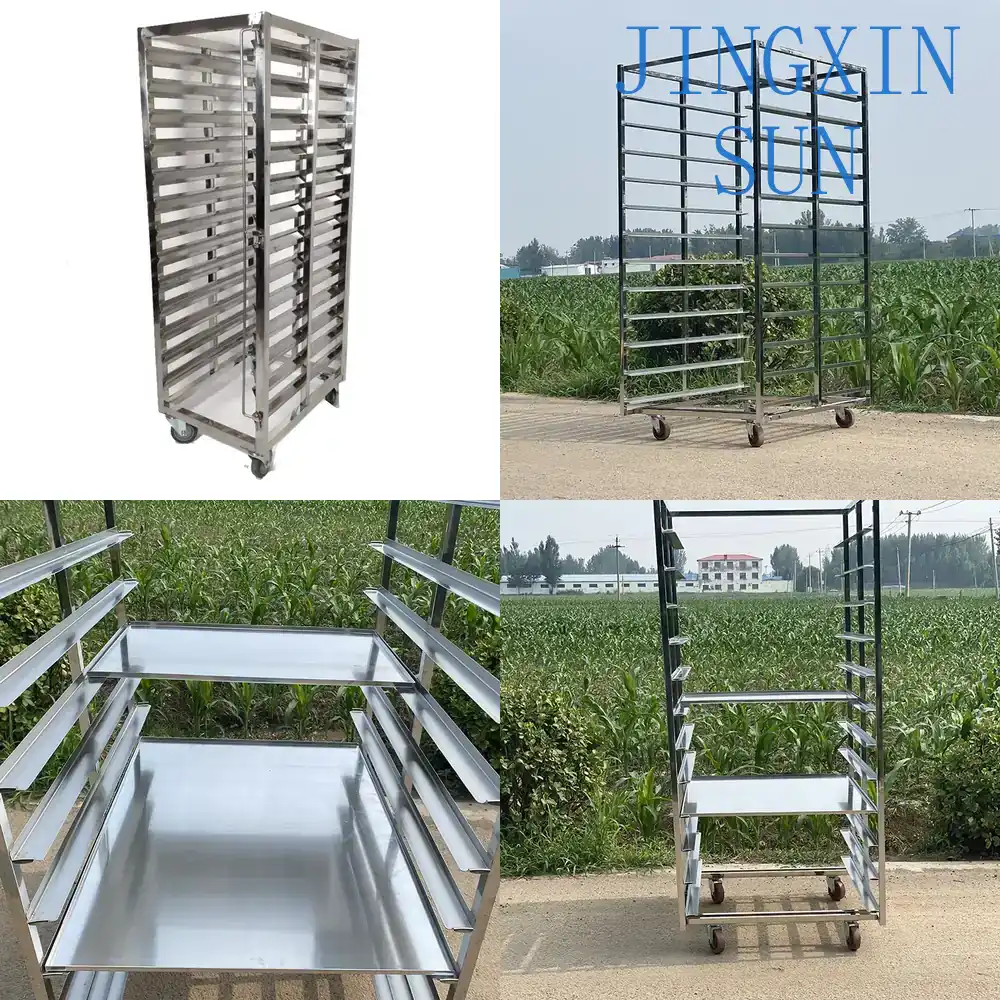 Kitchen Baking Cart - Carro de enfriamiento de acero inoxidable
