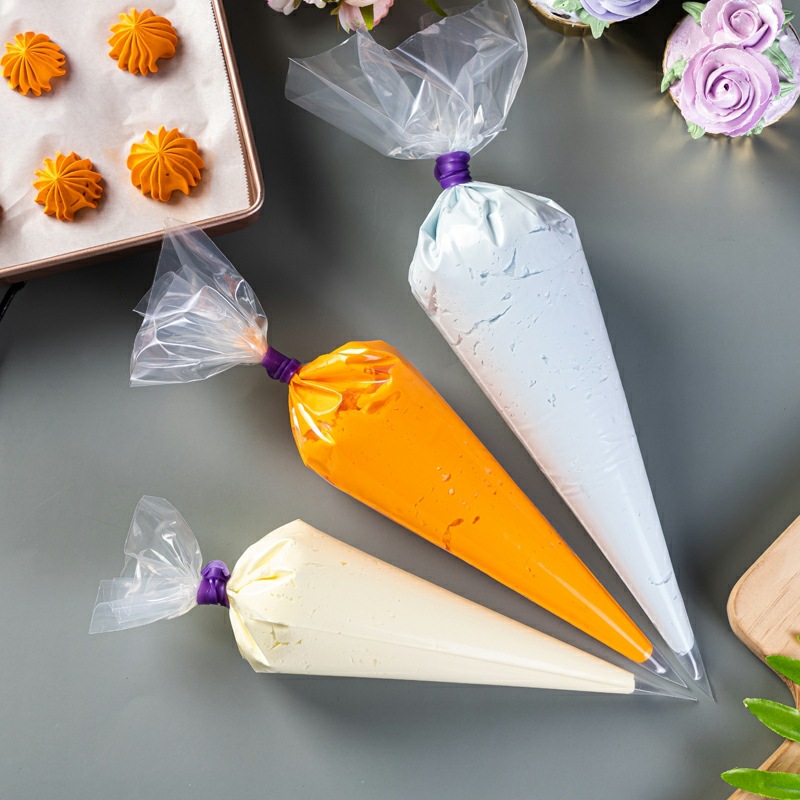 Piping Bag Disposable - 100 Bolsas de Repostería Desechables Gruesas,