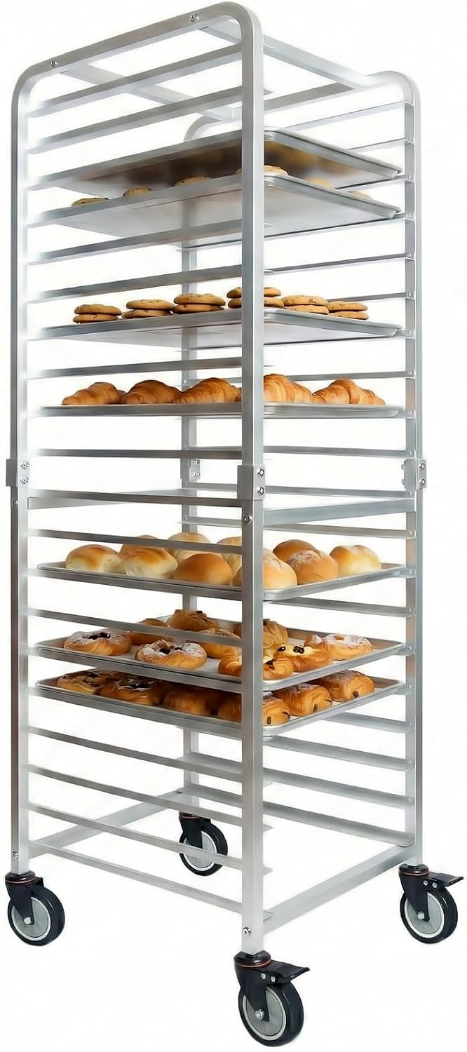 Kitchen Baking Cart - Carro de enfriamiento móvil comercial de