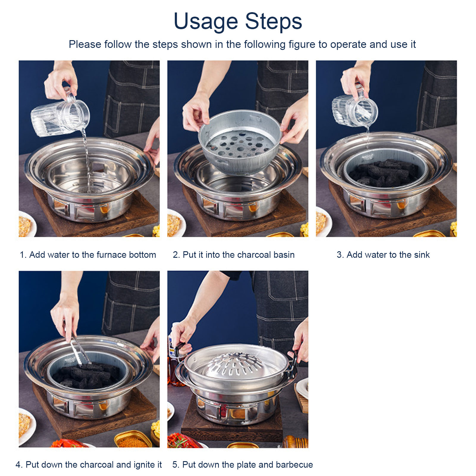 Sartén para parrilla de barbac - Kitchen Baking Tray Organiser reseña y precio