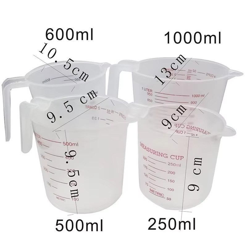 Taza fácil de 250/500/1000ML,  - Kitchen Baking reseña y precio