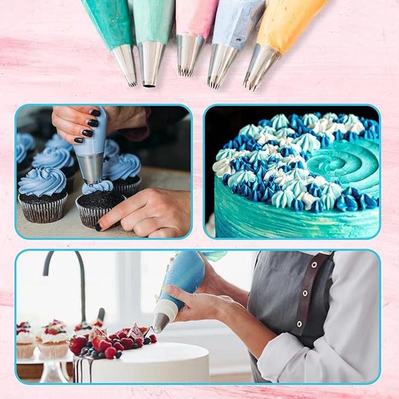 Juego de 120 Boquillas de Acer - Piping Bag Disposable reseña y precio