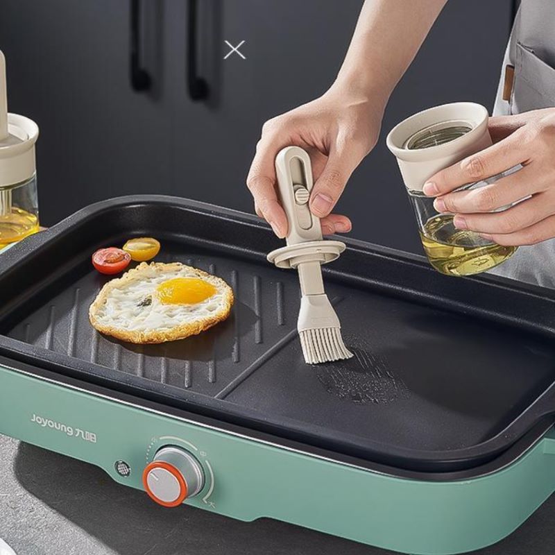 Botella de aceite de vidrio co - Kitchen Baking Brush reseña y precio