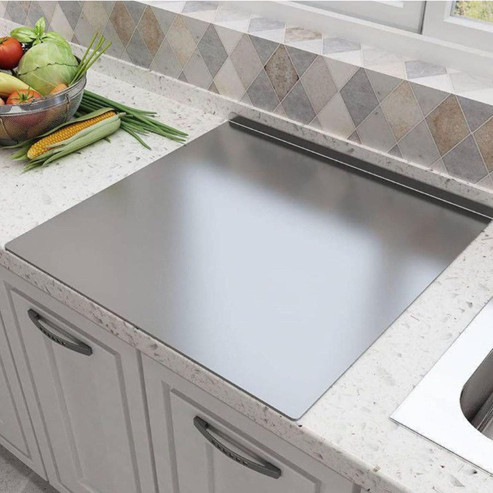 Tabla de Cortar de Acero Inoxi - Kitchen Baking reseña y precio