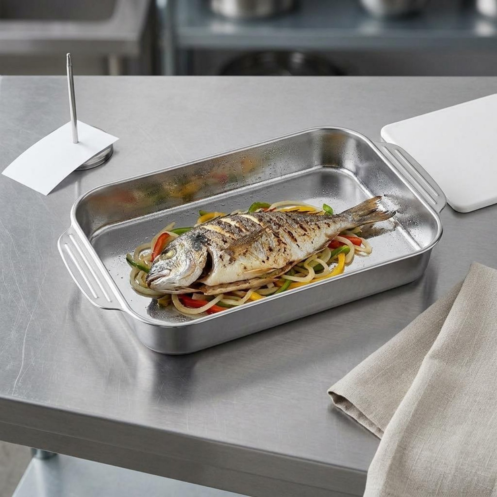 Bandeja para Asar de Acero Ino - Kitchen Baking Corner reseña y precio