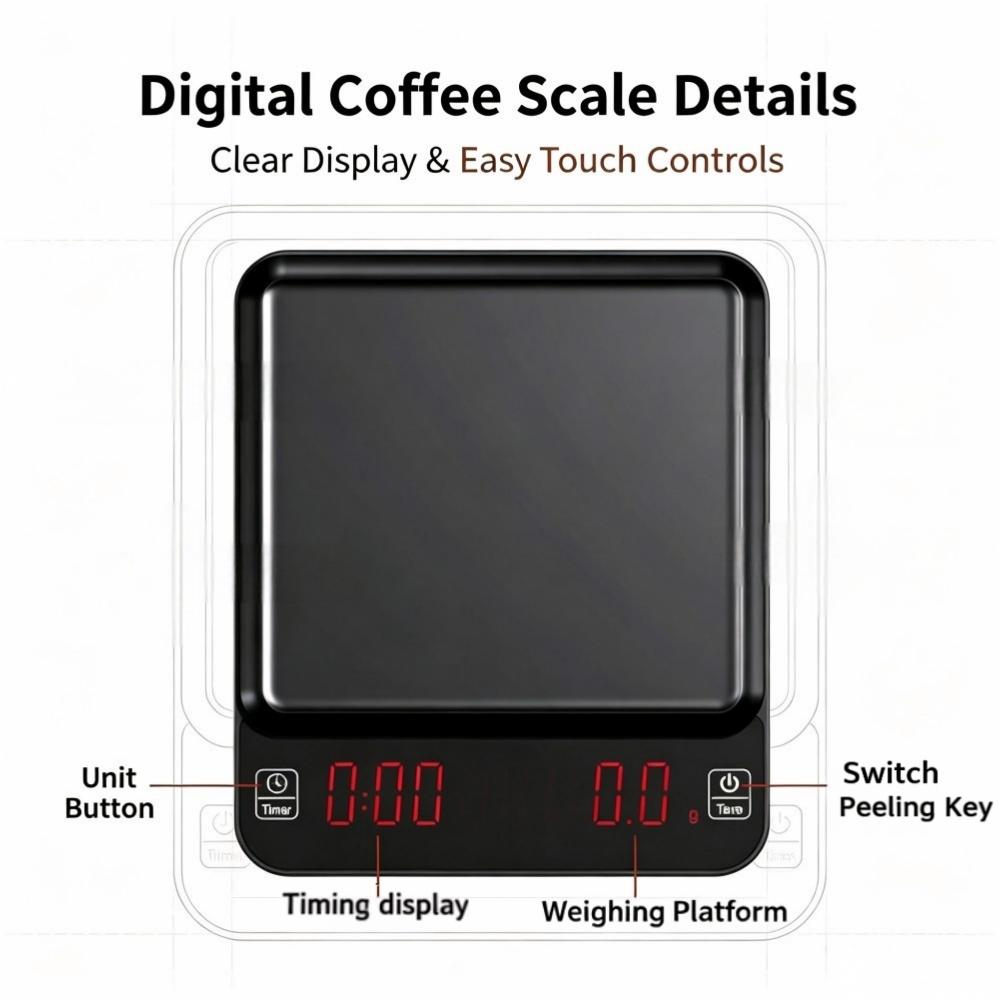 Báscula Digital de Alta Precis - Kitchen Baking reseña y precio