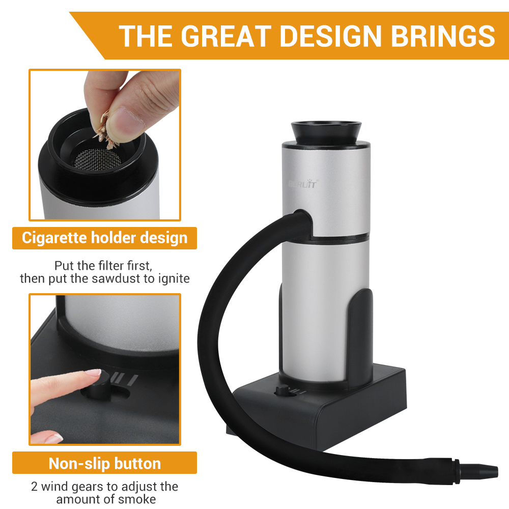 BORUiT Infusor de humo Cocina  - Kitchen Baking Machine reseña y precio