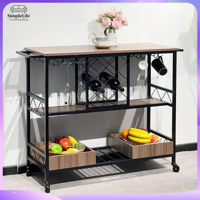 Carrito de Cocina Multifuncion - Kitchen Baking Cart reseña y precio