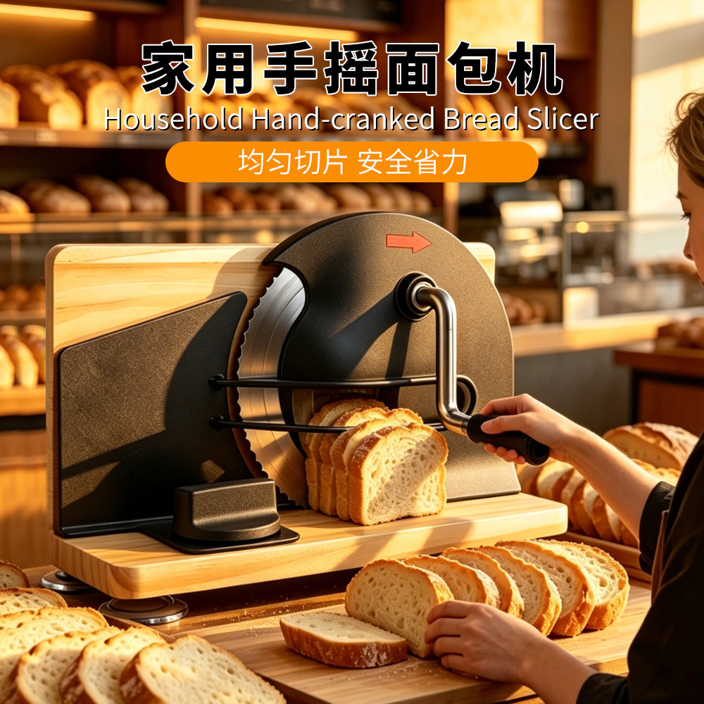 Máquina Cortadora de Pan Manua - Kitchen Baking Machine reseña y precio