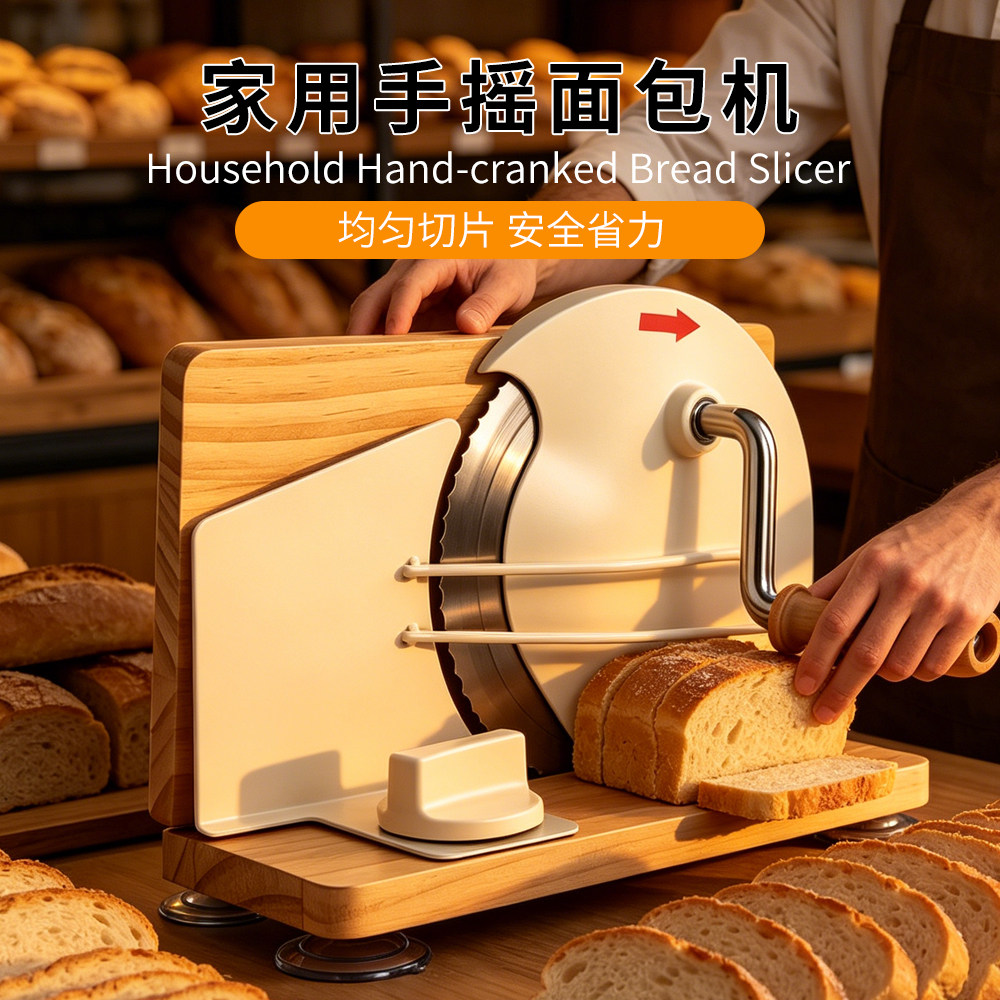 Máquina Cortadora de Pan Manua - Kitchen Baking Machine reseña y precio