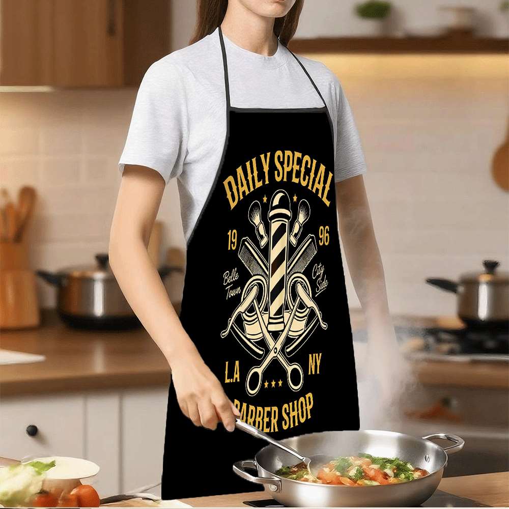 Delantal con diseño de barberí - Kitchen Baking Area Ideas reseña y precio