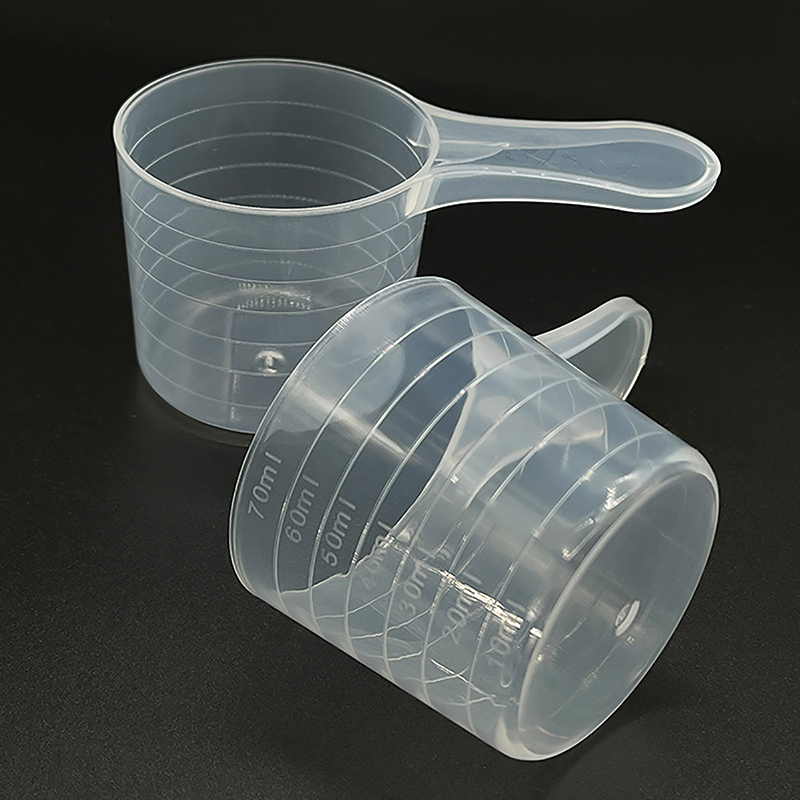Taza medidora de plástico con  - Kitchen Baking Containers reseña y precio