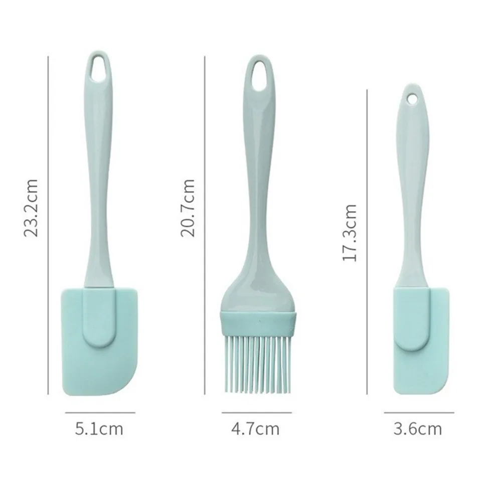 Espátula de silicona antiadher - Kitchen Baking Brush reseña y precio