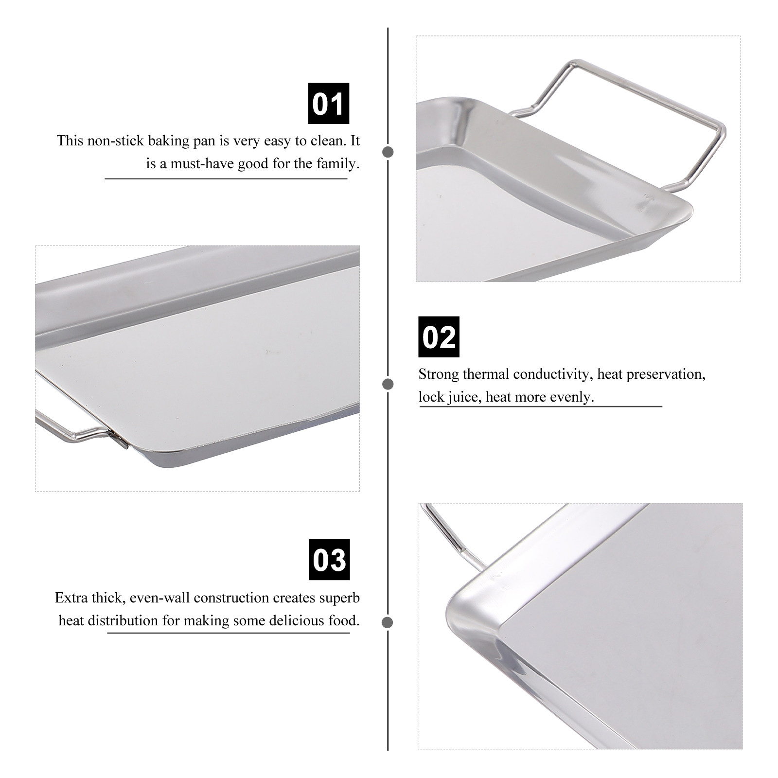 1 Unidad Placa de Asar Premium - Kitchen Baking Tray Organiser reseña y precio