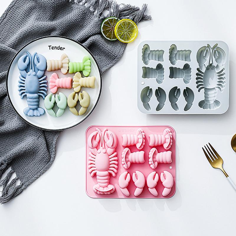 Molde de silicona de langosta  - Kitchen Baking Decor reseña y precio