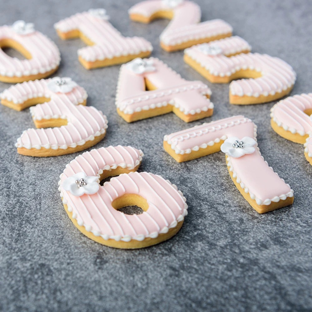Cortadores de Galletas con Núm - Kitchen Baking Cookies reseña y precio