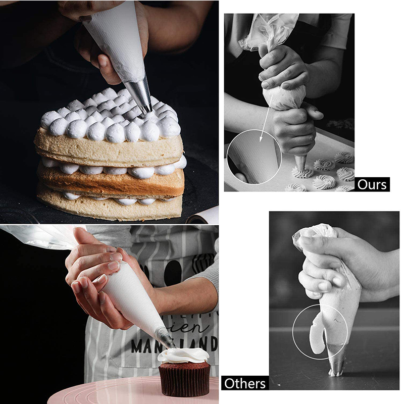 LMETJMA-bolsas de piezas para  - Piping Bag Disposable reseña y precio
