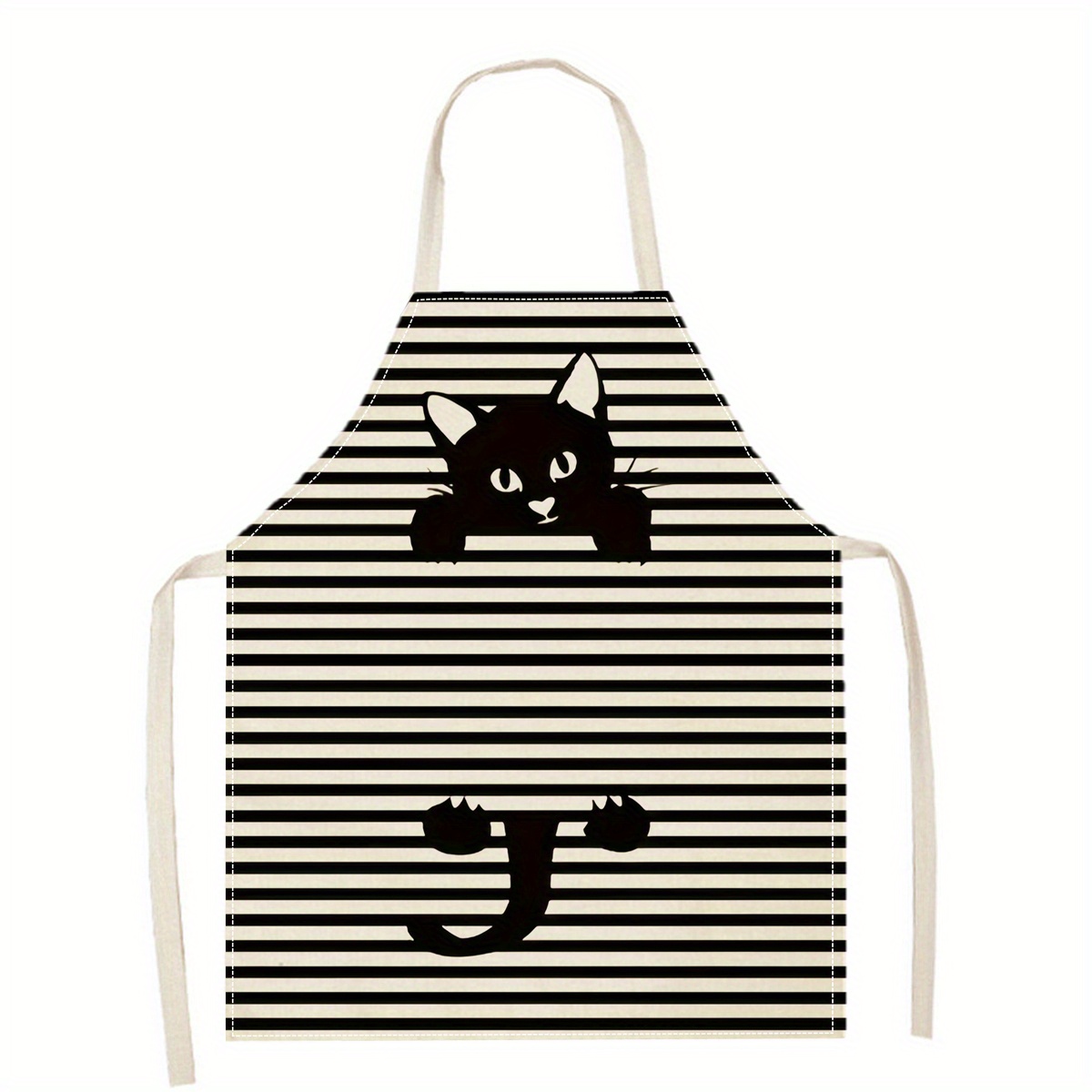 Delantal de Lino con Estampado - Kitchen Baking Area Ideas reseña y precio